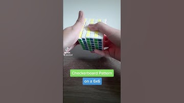 Checkerboard Pattern on a 6x6