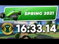 Trackmania Spring Campaign Speedrun - ALL Tracks in 16:33.14 by Wirtual