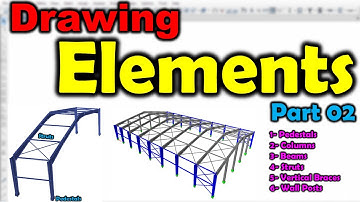 How To Draw Elements In ETABS (Part02)