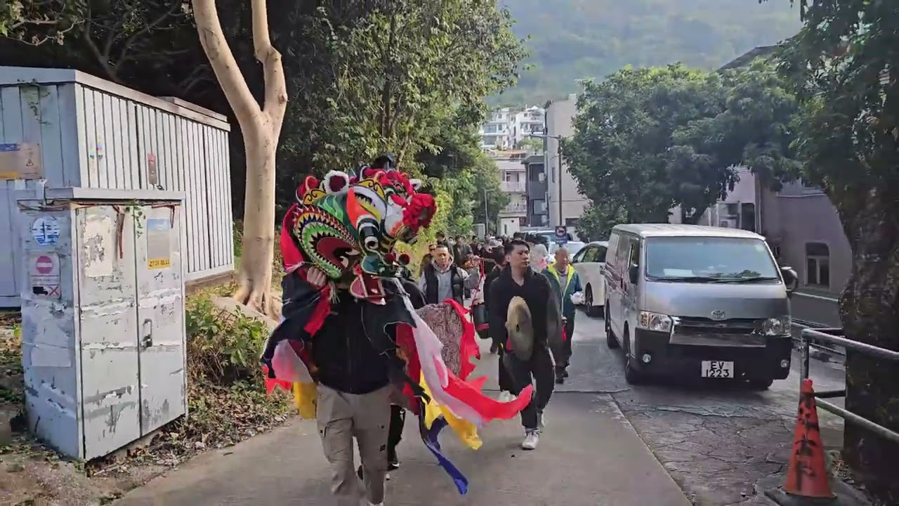 2025 乙巳年正月初一 大藍寮村舞麒麟