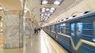 🚇Петербургский метрополитен・Все станции снизу・Красная и Синяя линия・⚓Санкт-Петербург screenshot 3