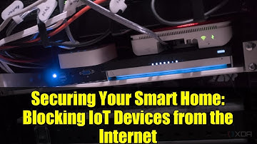 Securing Your Smart Home: Blocking IoT Devices from the Internet