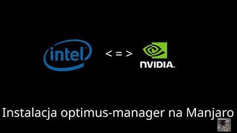 Instalacja optimus-manager na Manjaro