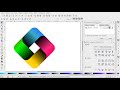 INKSCAPE 51 - Como hacer un logotipo con sombras, degradados e intersección de formas.