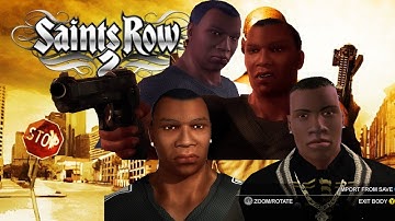 Saints Row 2 face creation request Saints Row default character
