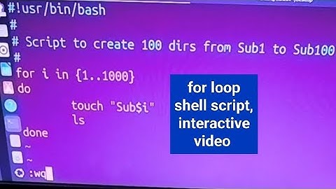 "for loop statement" script in Shell Scripting Part 9 Vishesh Linux