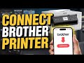 How to connect Brother MFC printer to phone - Step by Step