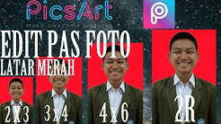 Tutorial Cara Membuat Pas Foto 3 x 4 Latar Merah dengan Aplikasi PicsArt - Durasi: 5.55. Tutorial Cara Membuat Pas Foto 3 x 4 Latar Merah dengan Aplikasi PicsArt - Durasi: 5.55.