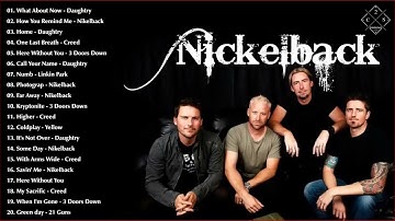 Daughtry, Creed, Nickelback, And 3 Doors Down Best Alternative Rock Compilation