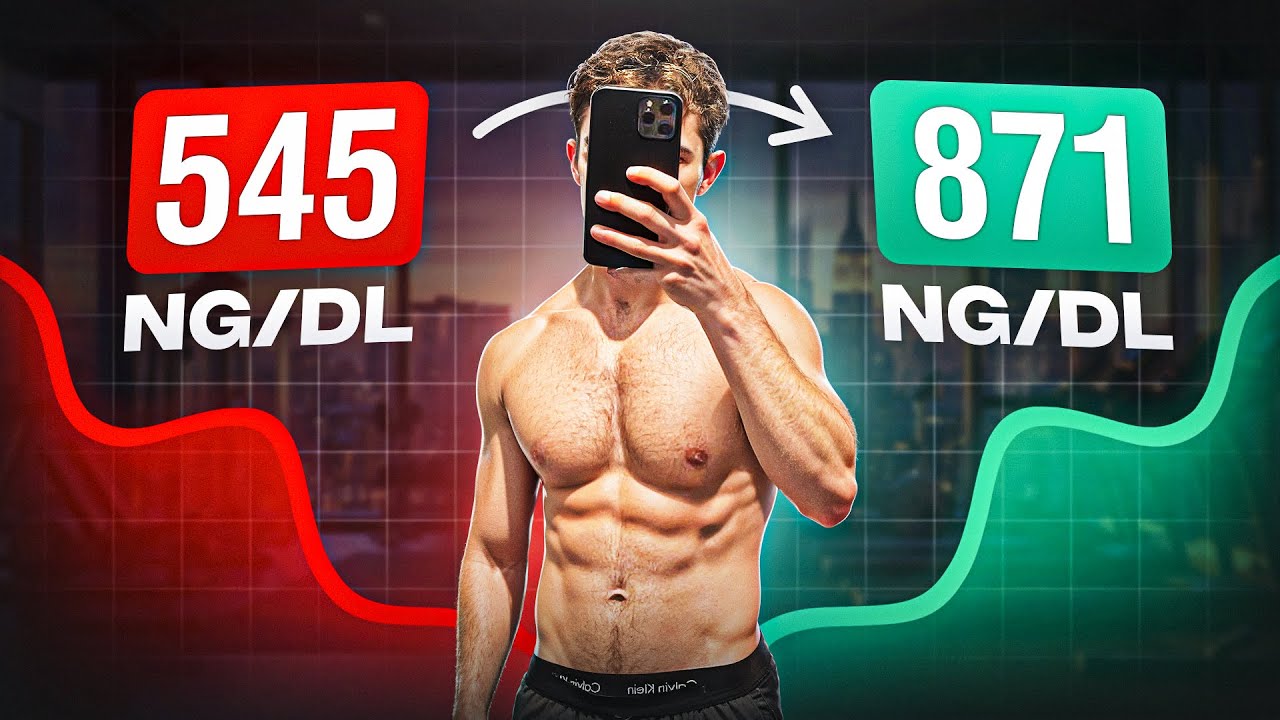 How I Increased My Testosterone By 59.8% In 90 Days | Full Course