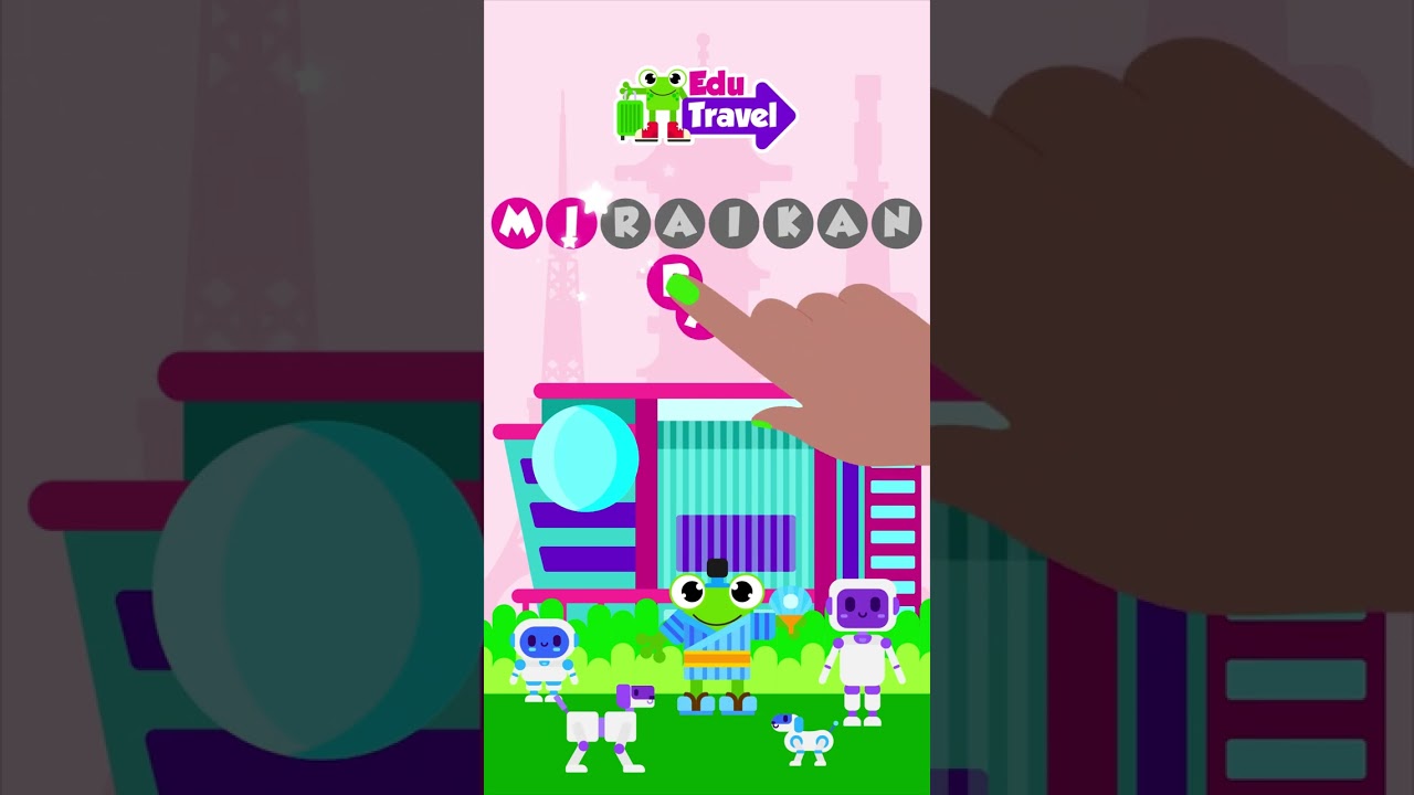 Miraikan Spelling Adventure! 🔠✈️ 