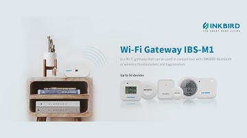 In The Know: INKBIRD WiFi Gateway IBS-M1 for INKBIRD Bluetooth Sensors & How it Works #smarthome