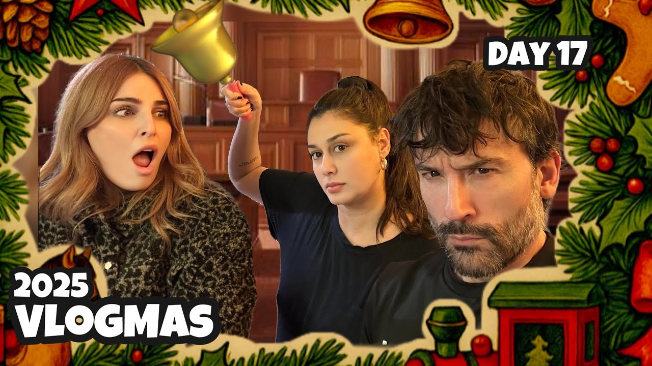 ΓΙΑΤΙ ΤΗΣ ΕΚΑΝΑ ΜΗΝΥΣΗ! 🧑🏻‍⚖️😱🎄😝 #vlogmas2025 #day17 ft @evelinanikoliza