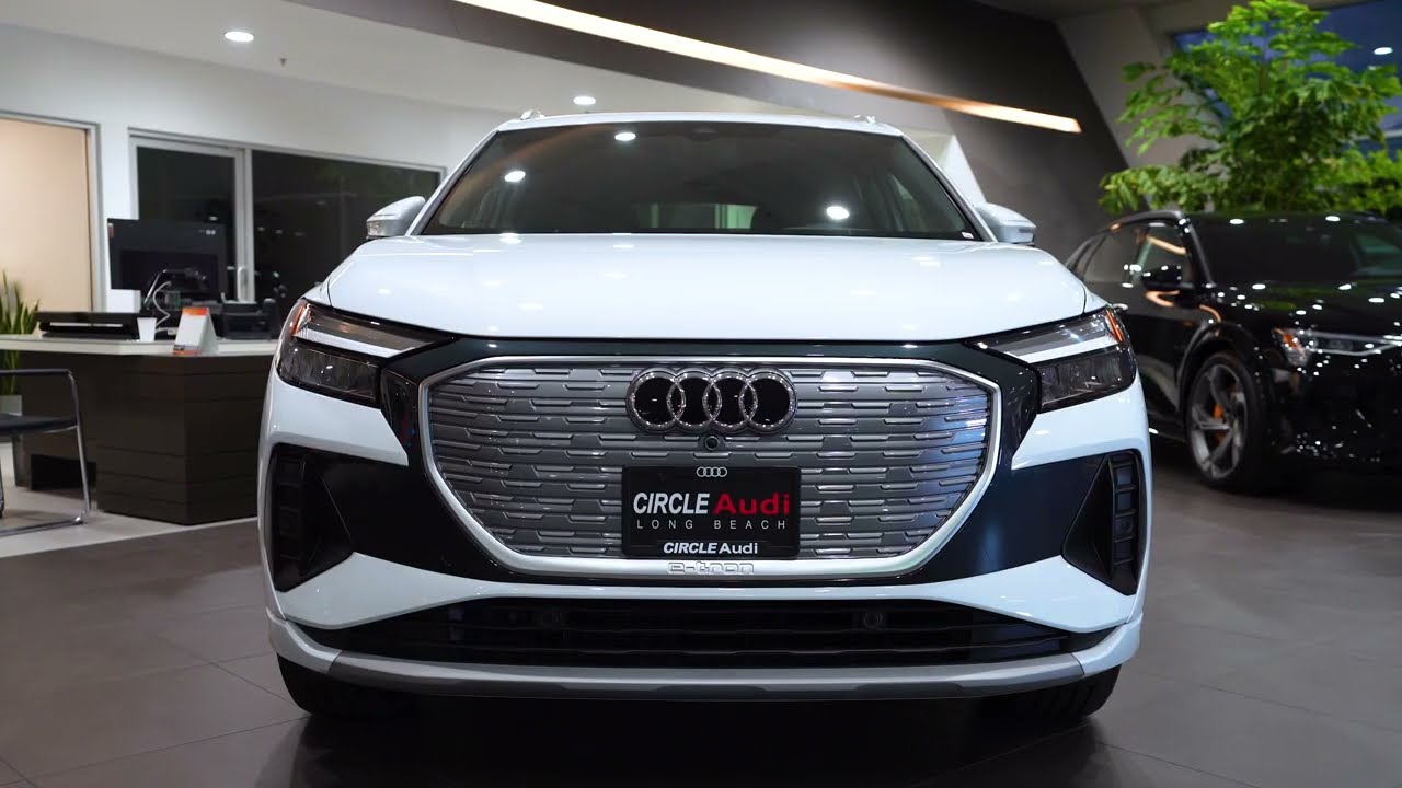 2022 Audi Q4 e-tron | Back-Up Camera + Sensors - YouTube