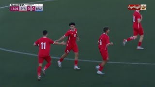 هدف سوري أول عن طريق اللاعب هوزان عثمان 🇸🇾