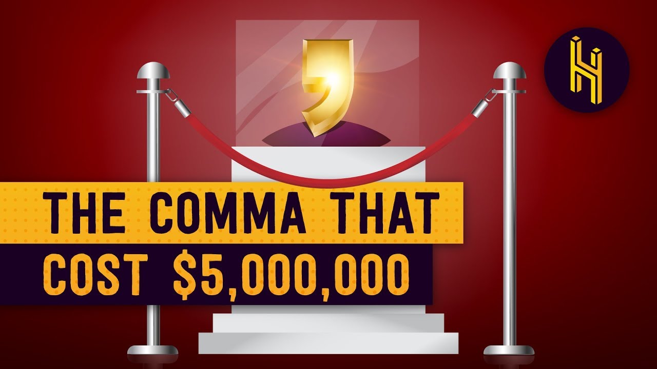 ⁣How a Missing Comma Cost a Company $5 Million