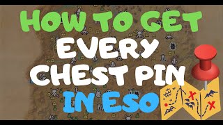 How to get ALL Treasure Chest Map Pins in ESO [ADDON GUIDE]