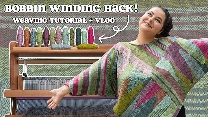 Using a Bobbin Winder to Create a Funky Woven Desi...