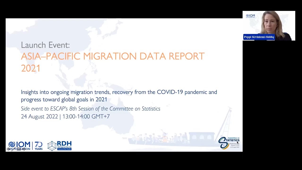 Launch of the Asia-Pacific Migration Data Report 2021 - YouTube