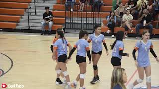 7th Grade Volleyball Haskins vs Hornedo Middle School 2023
