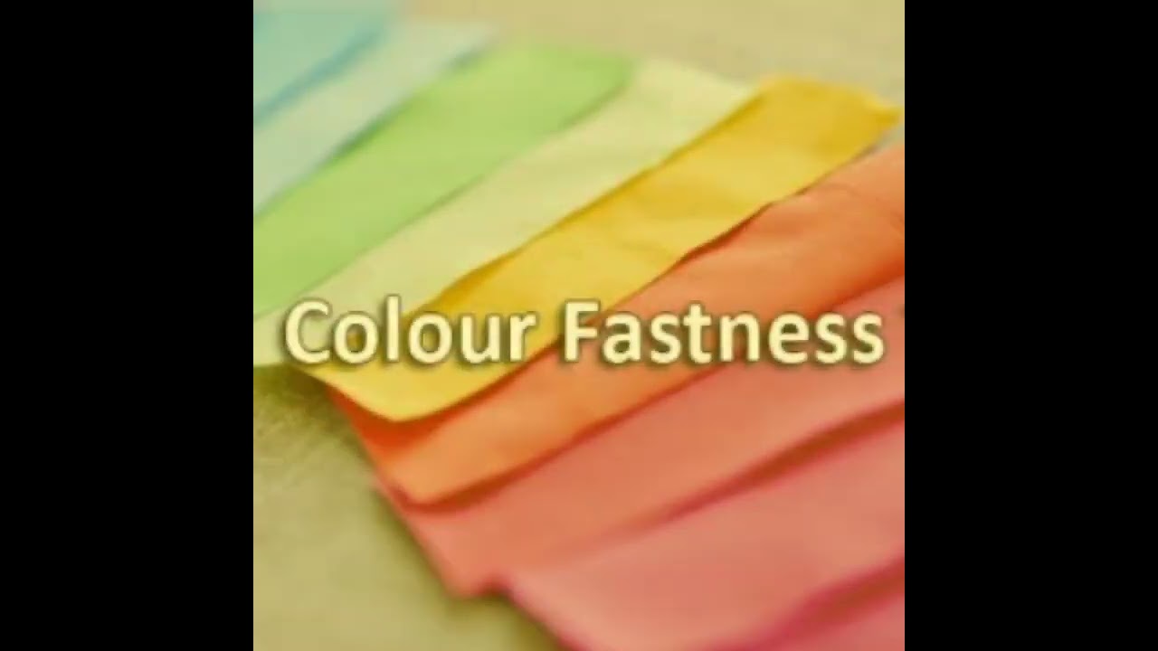 What is colour fastness?