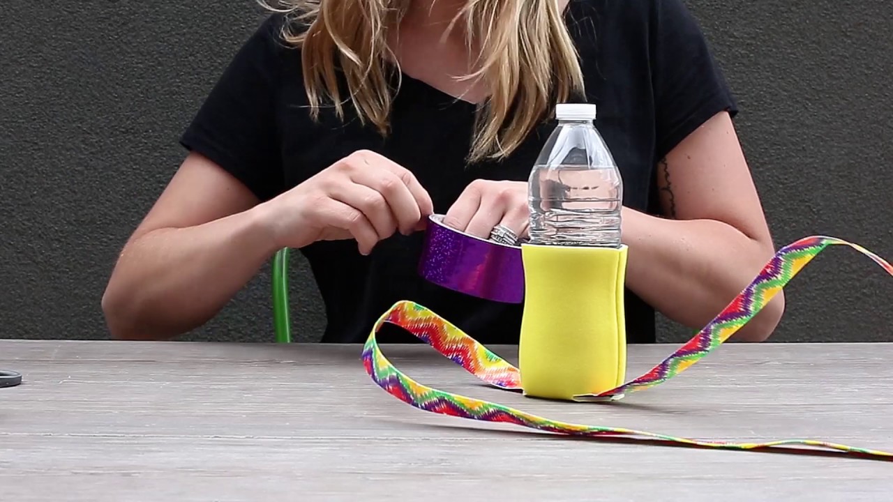 DIY Water Bottle Holder - MindyMakes