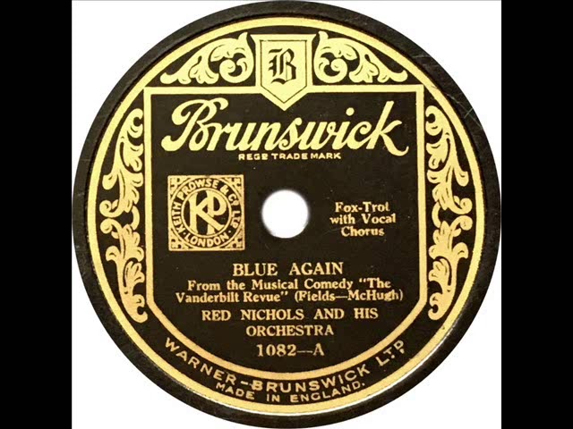 Sleduj Red Nichols - Blue Again (Dick Robertson) na YouTube