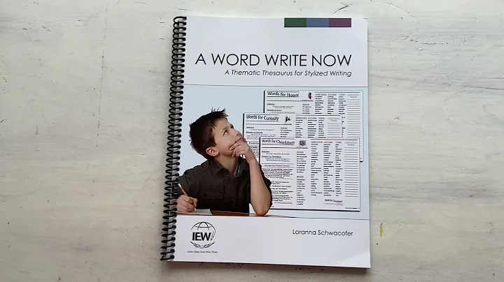 A word write now- IEW's Thesaurus Flip through