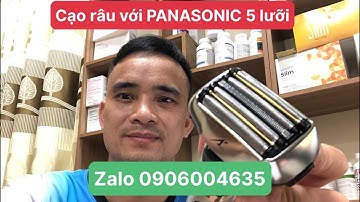 Máy Cạo Râu PANASONIC 5 Lưỡi Nội Địa Nhật | Dũng Hàng Nhật