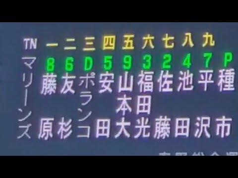 20230226【千葉ﾛｯﾃﾏﾘｰﾝｽﾞ】ｽﾀﾒﾝ発表！　先発は種市篤暉@春野球場［ﾌﾟﾚｼｰｽﾞﾝﾏｯﾁ］高知県立春野総合運動公園野球場