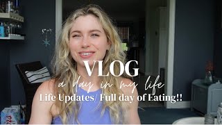 Day in my life vlog- chemical peel, life updates, full day of eating