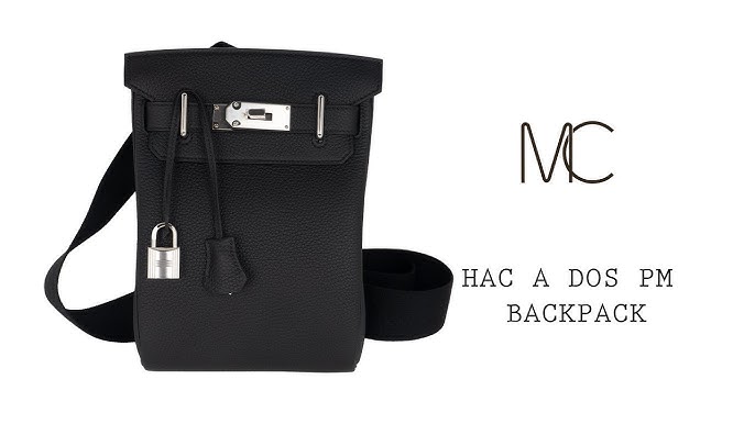 Hermes Hac a Dos PM Backpack Men's Bag Vert de Gris Togo Palladium Har –  Mightychic