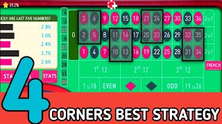 Four Corners Best Roulette Strategy | Roulette Strategy To Win | Roulette Royalty