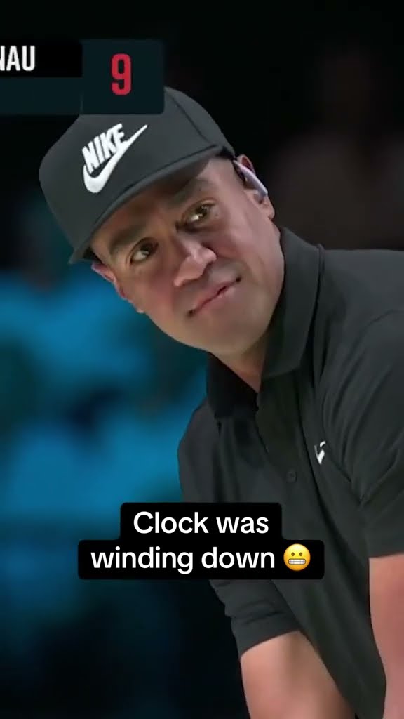 Tony Finau's dance moves would've been worth the shot clock violation ?