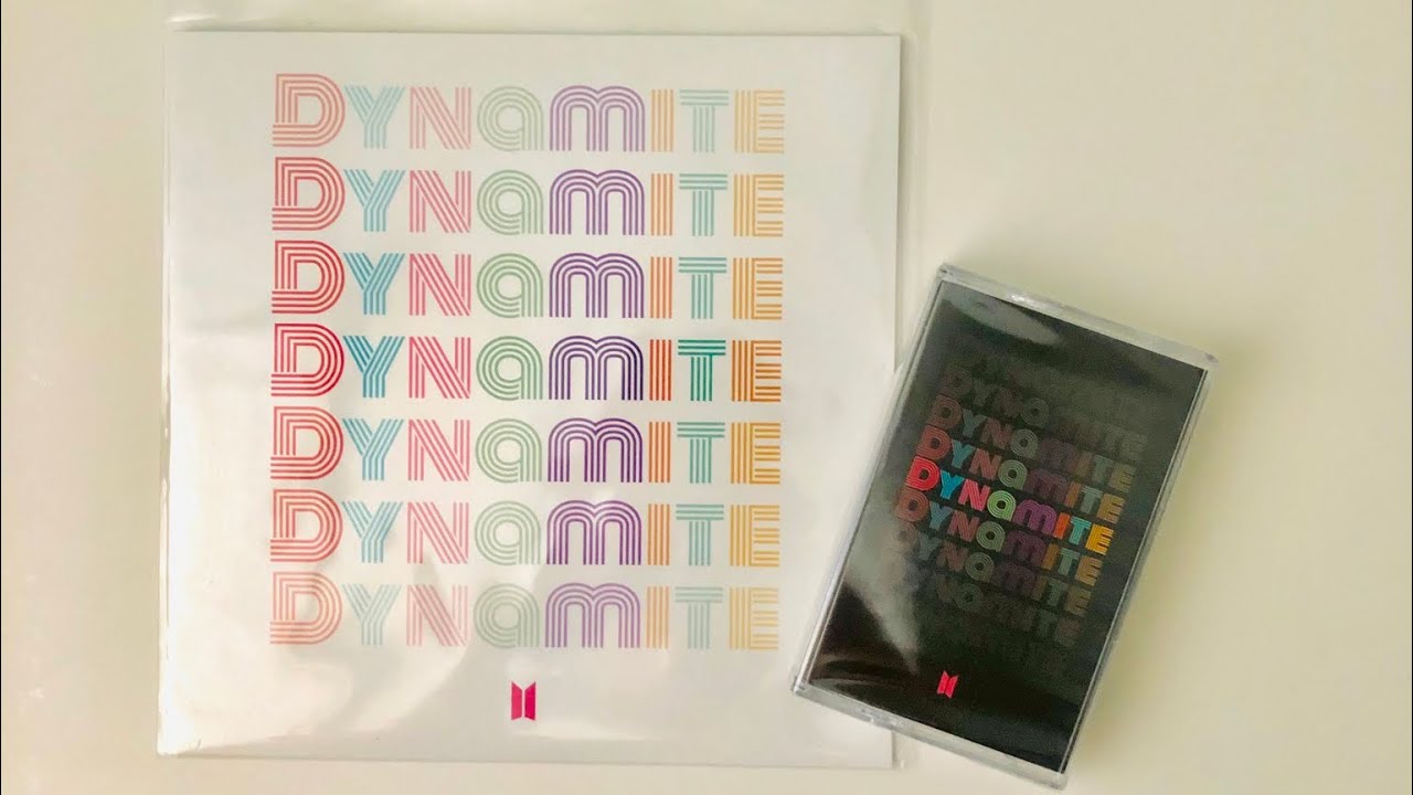 [UNBOXING] BTS - Dynamite limited edition vinyl & cassette