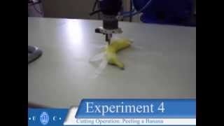 Novint Falcon & Robot - Banana Operation