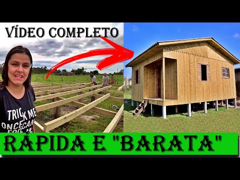 Vídeo: Posso construir uma casinha de madeira tratada?