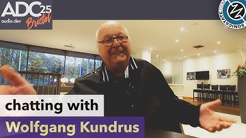 Wolfgang Kundrus Interview - Architect of Cubase & Studio One ADC 25