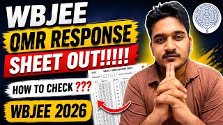 🚨🚨WBJEE 2026 OMR RESPONSE SHEET OUT!!! GO AND CHECK OUT✅✅🎯🎯 #wbjee #wbjee2026