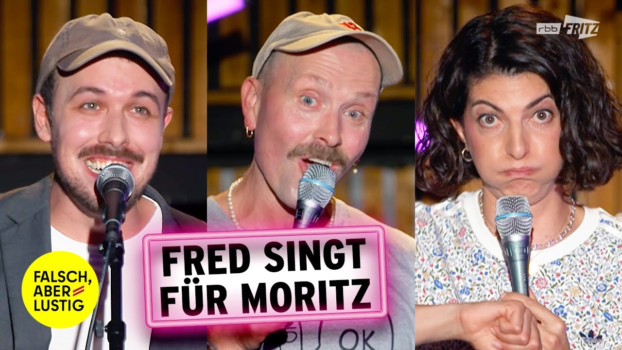Fred Costea zieht neue Saiten auf | falsch, aber lustig | Roger G, Filiz Tasdan, Moritz Neumeier