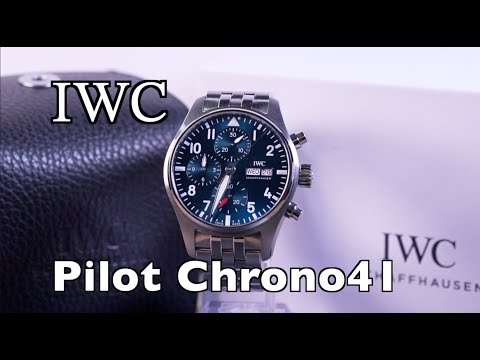 IWC Chrono 41 Pilot unboxing, review, and comparison to Mark XX