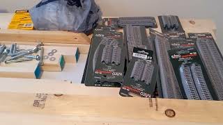iTrain test layout update. Kato track arrived.