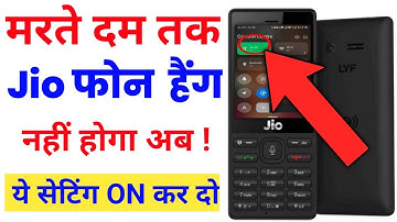 How To solve Jio Phone Hanging Problem 2021 || jio phone hang karta hai kaise theek Kare