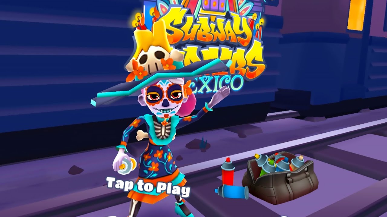 Subway Surfers Mexico 2019, Halloween Update, All New Outfits