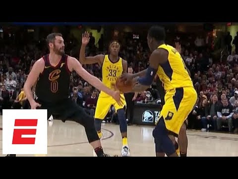 Kevin Love goes to the bench with fourth-quarter thumb injury | ESPN