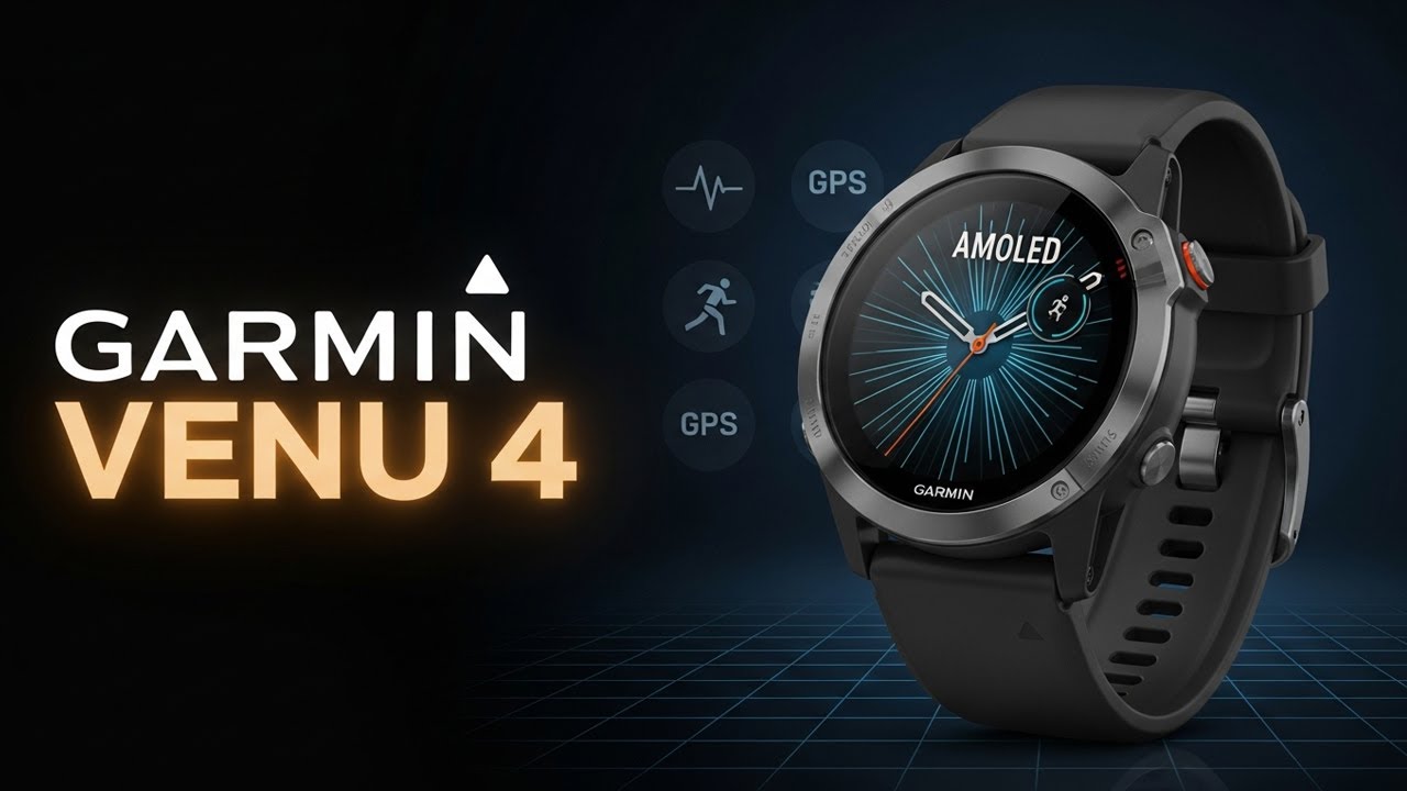 Garmin Venu 4 dengan desain baru dan fitur canggih. Source: YouTube Channel = SmartPhone Predictions)