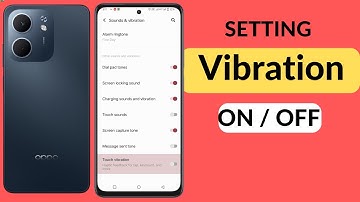 Oppo A5x Vibrate Setting / Oppo A5x Vibrate Problem / How To Oppo A5x Touch Vibration Off
