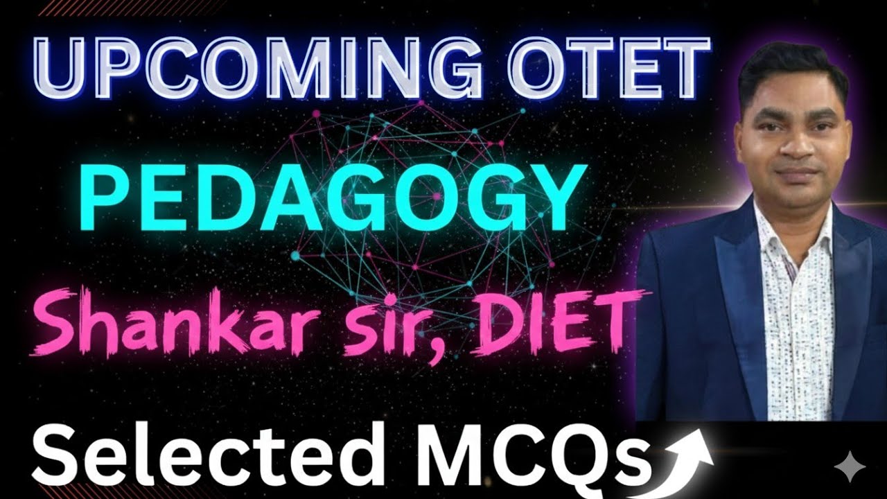 Upcoming OTET 2026 // Pedagogy question // CDP previous Year question // OTET 2026