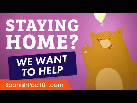 Staying Home Learn Spanish For Free At Spanishpod101