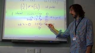 C4 Vectors OCR Summer 2013 q3